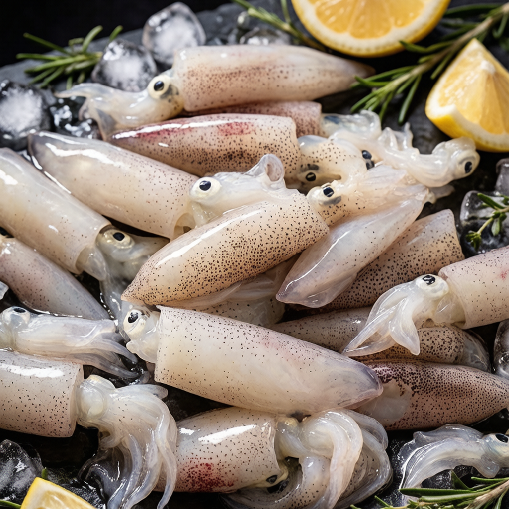 Calamari Piccoli Freschi (Tubi di Calamaro)