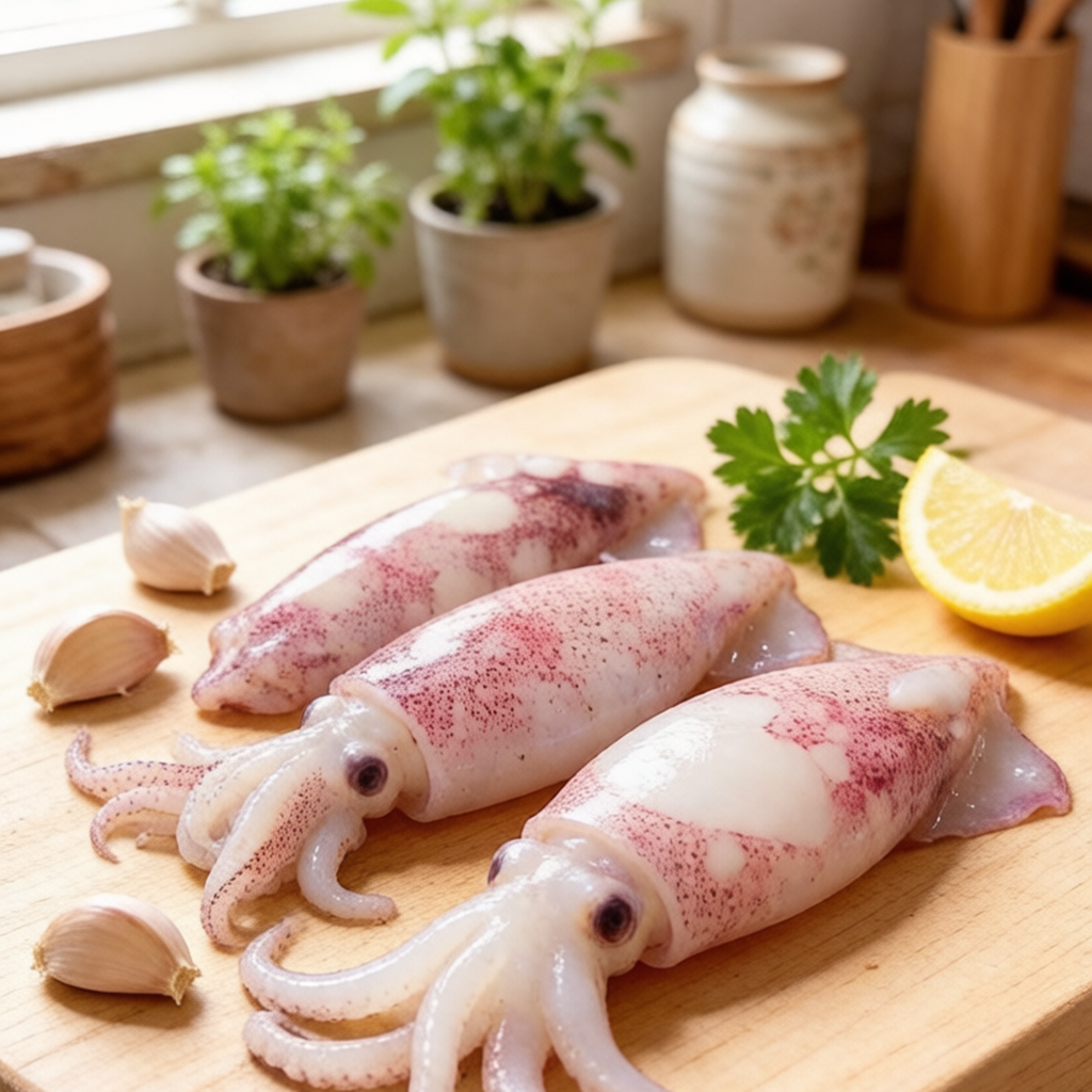 Calamari Piccoli Freschi (Tubi di Calamaro)