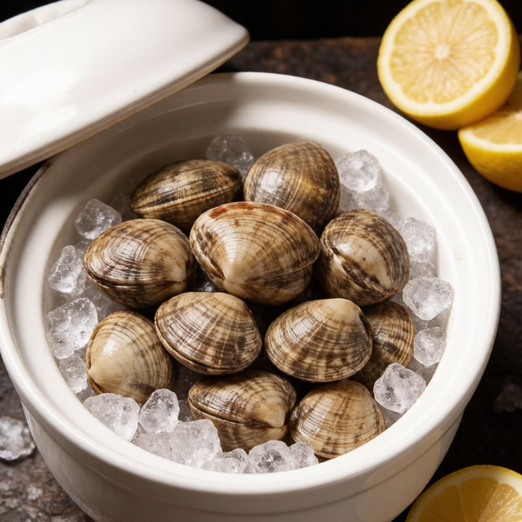 Vongole Fresche in Confezione Sottovuoto