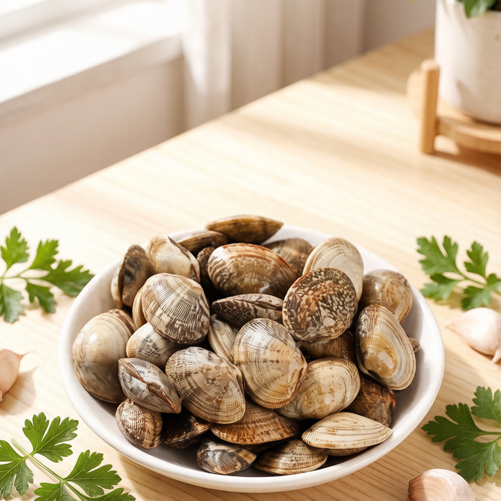 Vongole Fresche in Confezione Sottovuoto